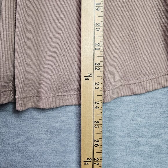 Free People Intimately Women’s Dark Tan Sleeveless Rubbed Tank Top Sz S - Picture 6 of 6